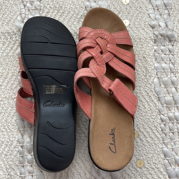 Clarks - Lexi Coral Braided Leather Sandals - Picture 7 of 11